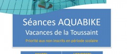 Aquadick – Aquabike pendant les vacances