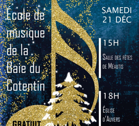 Concerts de Noël de l’école de musique de la CCBDC