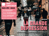 La grande dépression – Spectacle théâtre